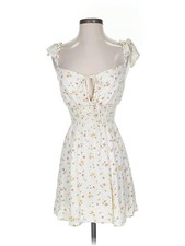 Reformation Women White Cocktail Dress 2