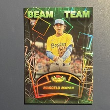 topps 2025 stadium club beam team rookie marcelo mayer red sox BT-5