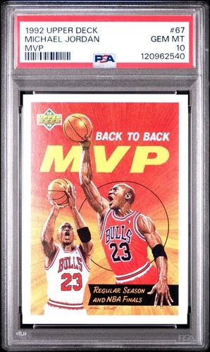 Jordan 1992 Upper Deck Jordan #67