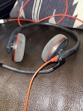 Plantronics czarny przewodowy zestaw słuchawkowy