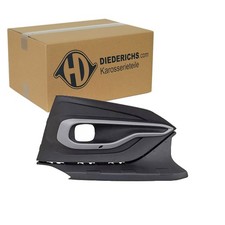 DIEDERICHS CHROM-LEISTE/SCHWARZ STOßSTANGE VORNE RECHTS passend für FORD FOCUS