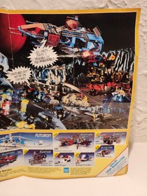 Vintage (1989) LEGO SPACE Futuron Space Police Blacktron Sets Poster - RARE
