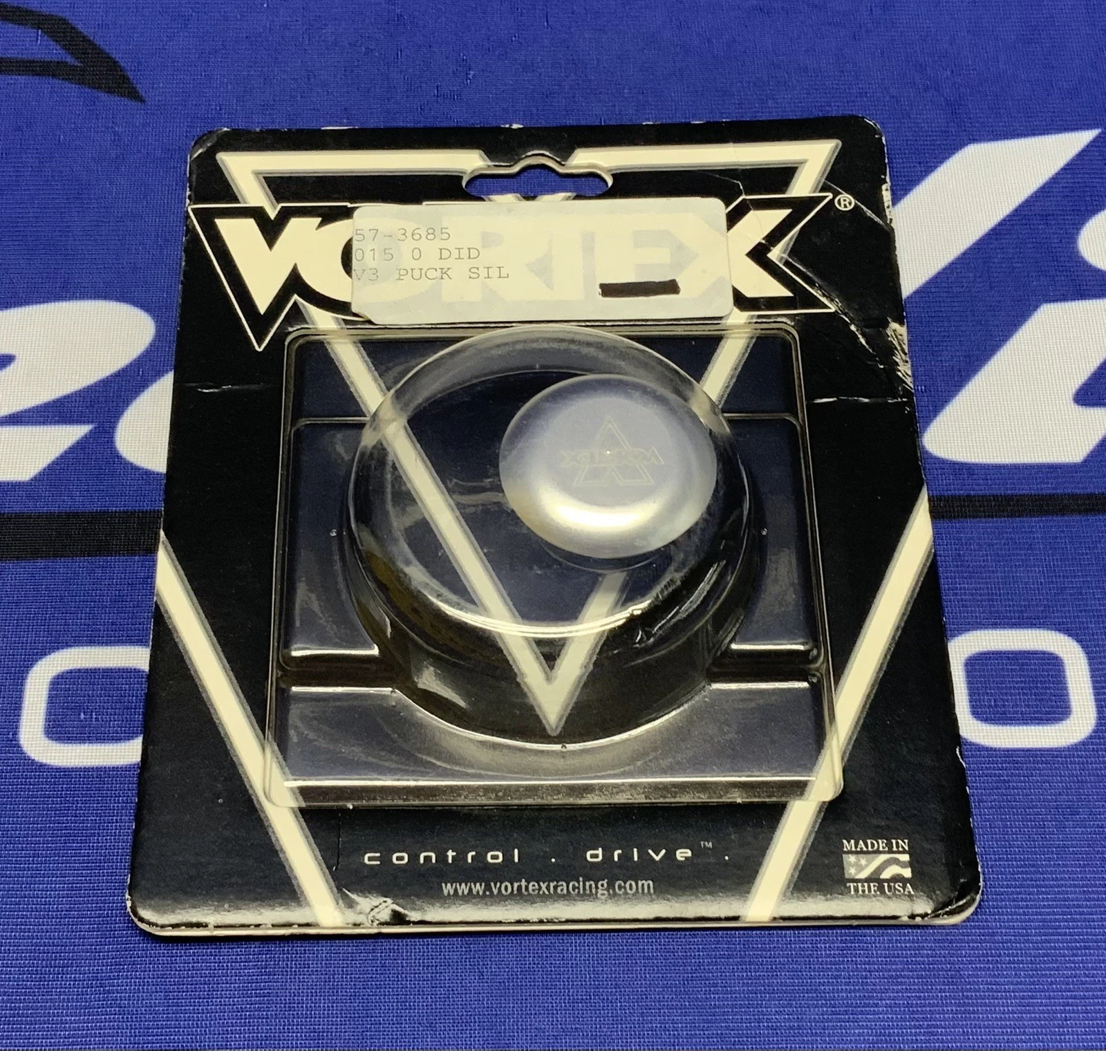 Vortex Frame Slider End Plug (Silver) V3 Frame P003S