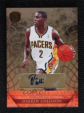 2010-11 Panini Gold Standard Signatures 153/299 Darren Collison #158 Auto 0r4