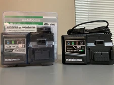 TWO Metabo HPT UC18YSL3 Battery Chargers Fast Charger