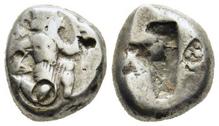 FITZ ACHAEMENID EMPIRE ARTAXERXES II ARTAXERXES III SIGLOS GREEK SILVER @NON1272