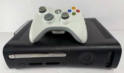 Microsoft Xbox 360 Console 120GB Matte Black + Controller & Cables 