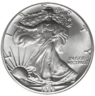 1989 $1 1-oz American Silver Eagle BU