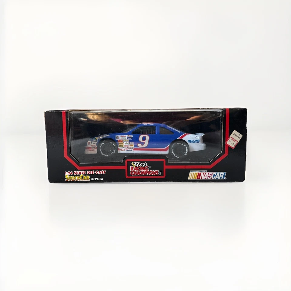 CONJUNTO: Bill Elliott #9 Melling 1:24 Racing Champions NASCAR + 1:43 + Transportador Foto 2 de 4