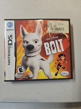 Walt Disney Pictures Bolt 2008 Nintendo DS Game Case and Quick Start Guide