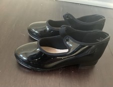 Capezio Black Tap Shoes Kids Size 12