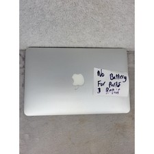 Apple MacBook Air Silver Laptop For Parts or Repair No Battery