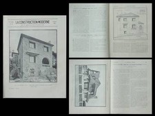 CONSTRUCTION MODERNE 1930 NICE, VILLA PERVENCHE, LAUGIER, TOUQUET, QUETELART