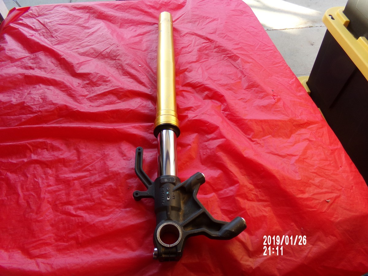 KAWASAKI ZX6R ZX636 RIGHT SIDE FRONT FORK 2013 2014 OEM NICE