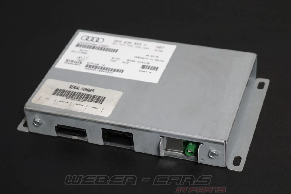 8E0035593M N Q Centralina per Digitale Radio Originale Audi R8 RS4 8H Tt 8J - Immagine 2 di 4