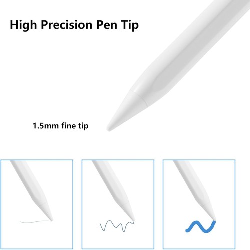 Pencil (1st Generation) Stylus for Apple iPad - White (MQLY3AM/A) - Picture 5 of 7