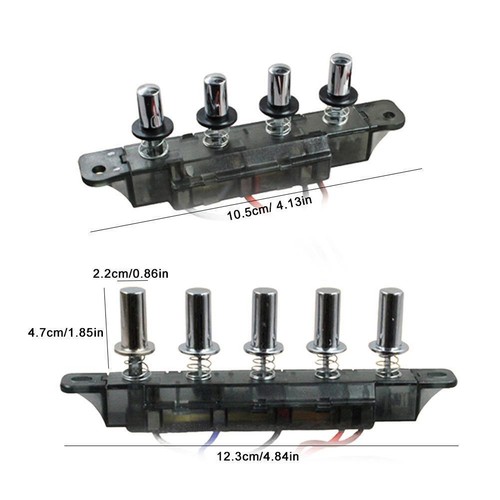 Range Hood Switch 5 Button Kitchen Replacement Accessories Switch` I1F8 P1B I9N8 - Picture 8 of 14
