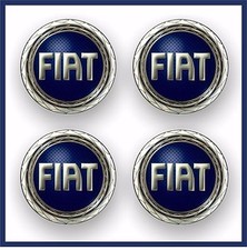 adesivi Tipo FIAT BLU per cerchi auto 4 PEZZI