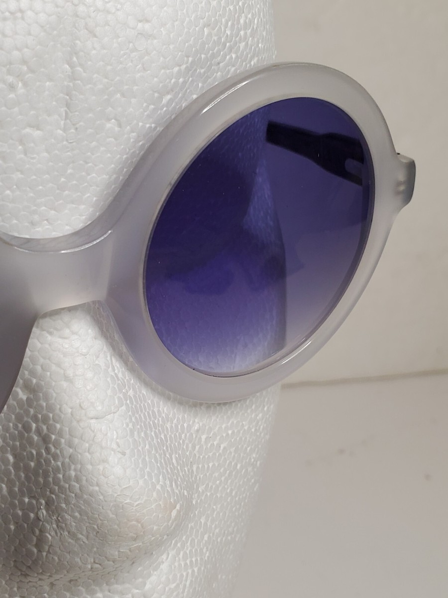 Derek Lam 10 Crosby Round Purple Sunglasses Very Good  display picture 2