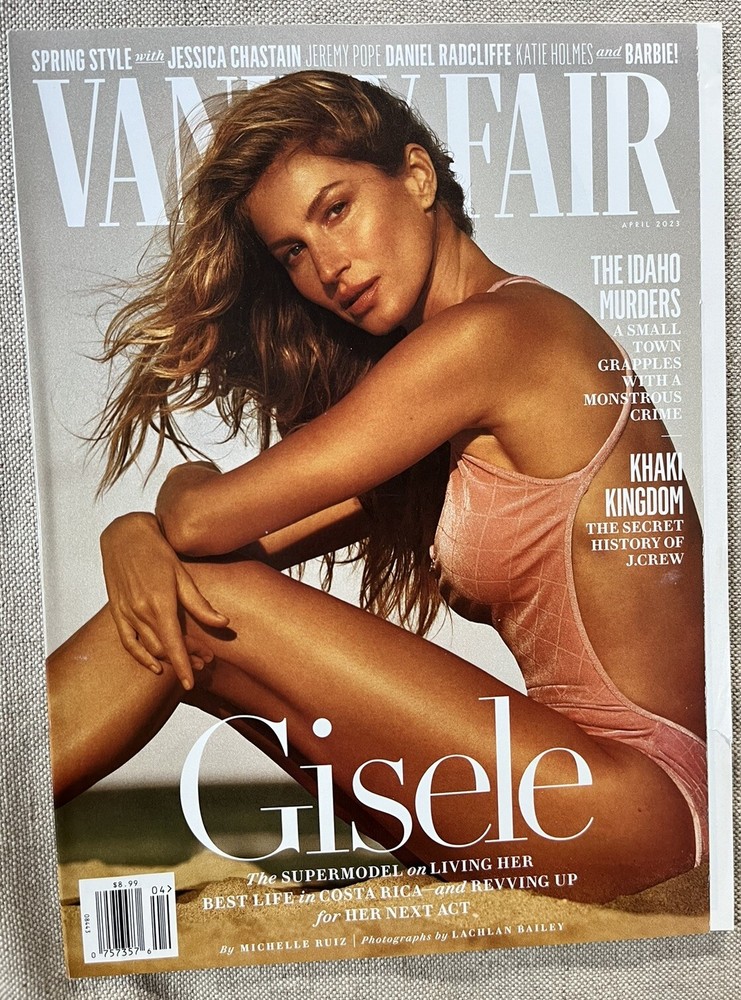 Vanity Fair Magazine April 2023 GISELE BUNDCHEN Cover