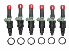 Set of Six Factory Reman Nissan OEM Injectors 1975-83 280Z, ZX, 2.8L NON TURBO  