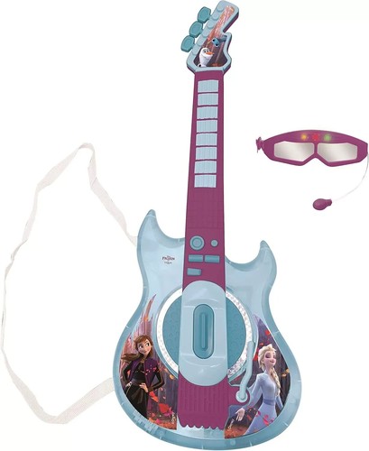 Guitarra electrónica y gafas con micrófono Lexibook K260FZ Disney Frozen II - Imagen 6 de 6