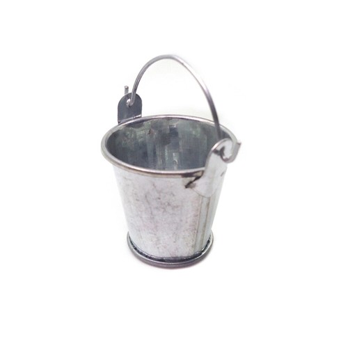 2 Pcs Mini -Bucket -Modell Eimermodell Für Minigarten Kinder Mini-Spielzeug - Bild 2 von 11
