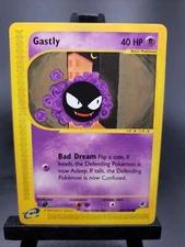 Gastly 109/165 Common Expedition Base Set Pokemon Card 2002 WOTC E Reader NM LP