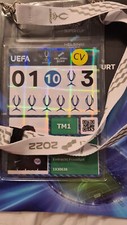 UFFICIAL PASS REAL MADRID - EINTRACHT FRANKFURT SUPER CUP 2022 PLAYER EINTRACHT