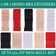 2/3 Haken BH Verl&auml;ngerung Tr&auml;gerverl&auml;ngerung Tr&auml;gerlos Umstandsunterw&auml;sche 1-3er Pack