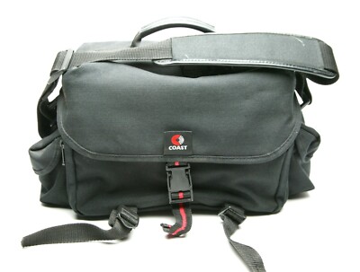 Coast Black Nylon Camera Bag For Complete Kit. EX. Your Cheapest Insurance.