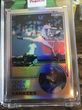 Topps Project 70 Foil 42/70- 1961 Derek Jeter by Matt  McCormick 1983