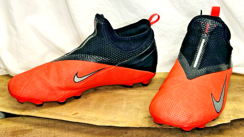 Nike Phantom Vision VSN 2 Elite DF FG ACC Soccer Cleats Youth Size 5 Ghost