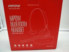 MPOW Bluetooth Headset, Wireless Headphones Noise Cancelling