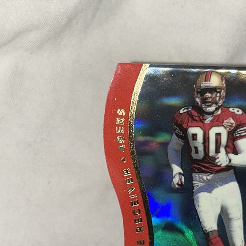 1997 SPx Holofame Jerry Rice #Hx1 HOF San Francisco 49ers RARE MINT GOLD!๐๐๐ - Picture 4 of 9