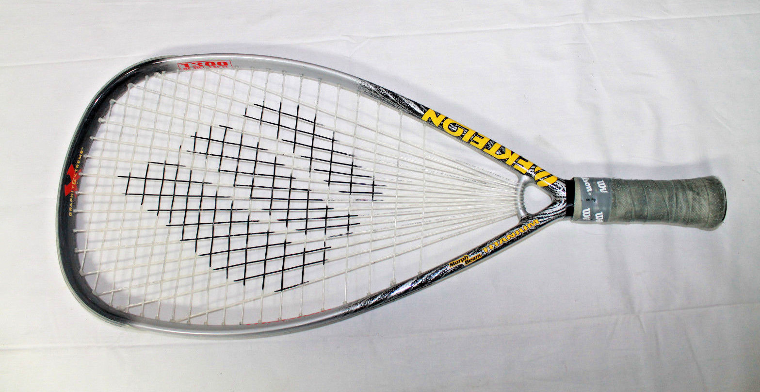 Ektelon Longbody Power Ring Ultralite 1300 Titanium Racquetball Racquet