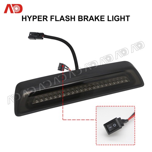 For 07-21 Toyota Tundra Strobe Smoke Lens Third 3rd Tail Brake Light Cargo Lamp - Picture 5 of 9