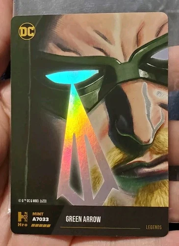 Green Arrow DC Hybrid 2023 Chapter 3 Legendary Holo Rare NM Pack Fresh Card Only