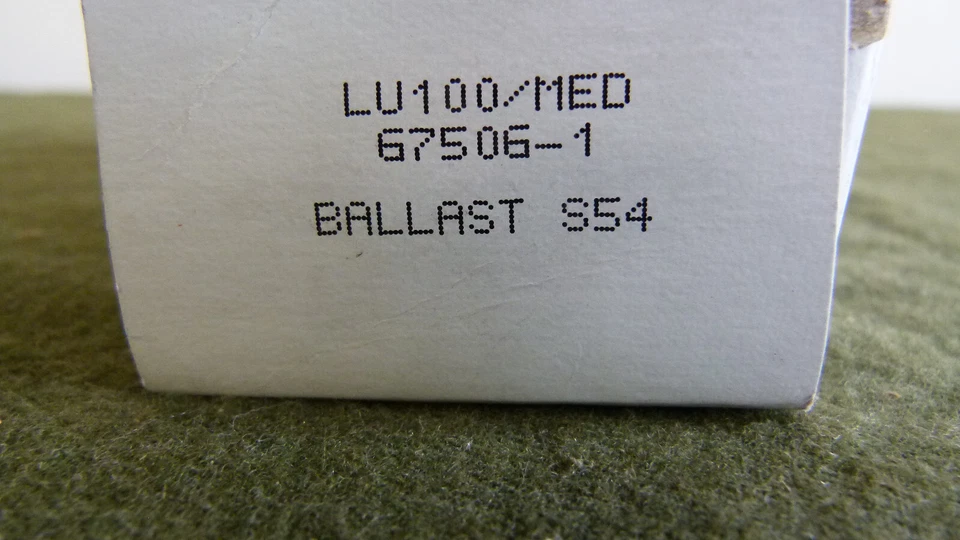 Lot of 9 - Sylvania 67506-1 LU100/MED High Pressure Sodium HID Light Bulb Clear - Image 3 of 4