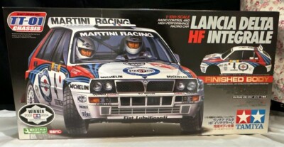 Tamiya RC 1/10 Lancia Delta HF Integrale Complete Body RC Radio