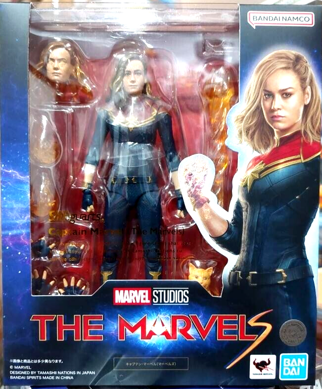 Bandai S.H. Figuarts Captain Marvel The Marvels SHF Action Figure