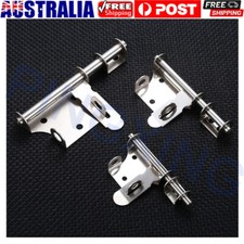 Pad Bolt Padbolt Slide Door Bolt Barrel Latch Stainless Steel Heavy Duty Safety