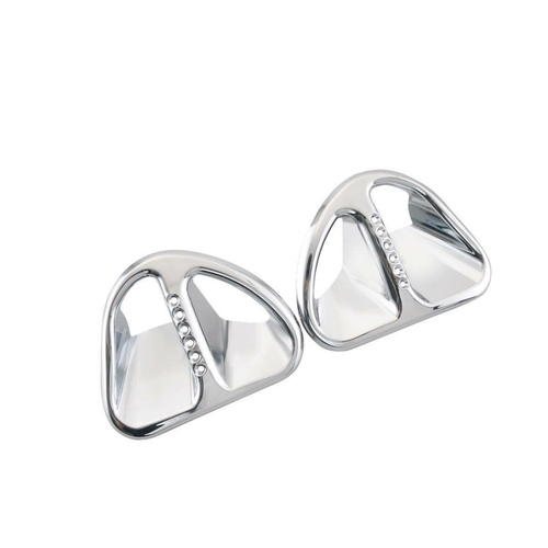 Chrome Air Intake Grills Fairing Fit for Honda Goldwing GL1800 2001-2011 Pair - Afbeelding 8 van 8