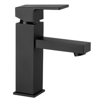 Waschtischarmatur Bad Wasserhahn Waschbecken Armatur Mischbatterie Schwarz