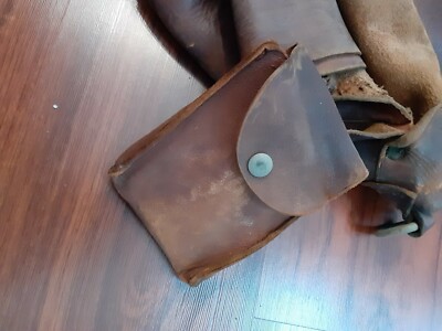 Rare Vintage USPS 1964 Byron U.S MAIL Mr Zip Postal Leather