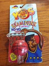 Vintage Spectra Star Slam Dunk Basketball Yo-Yo, The Sports Yo-Yo Sealed 1989