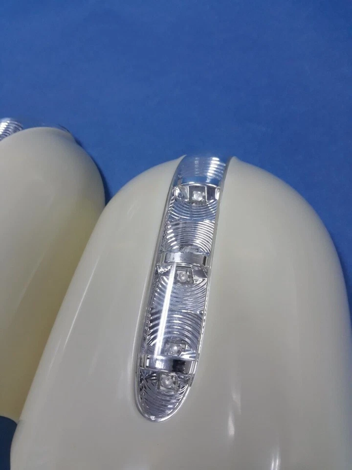 Cubiertas para espejos retrovisores sin pintar + indicadores de giro LED 1995-2004 Mercedes Ben W163 ML Foto 2 de 3