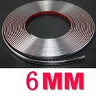 <!--F#f_0-->6mm*15m Chrome Self Adhesive Car Detail Edging Styling Moulding-Trim Strip-Decor<!--F/-->