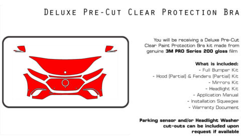 Mercedes Benz EQS SUV 2022-2025 3M PRO PreCut Paint Protection Clear Bra PPF - Picture 5 of 6