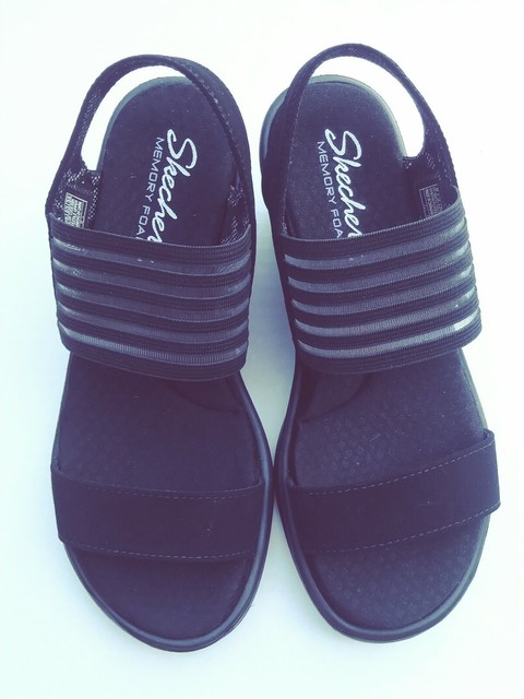 skechers weave sandals